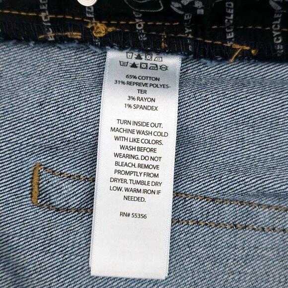 NWT Rachel Zoe Denim Maxi Skirt Size 8 Blue Raw Hem Boho - Picture 7 of 7